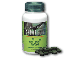 Chlorella tablets
